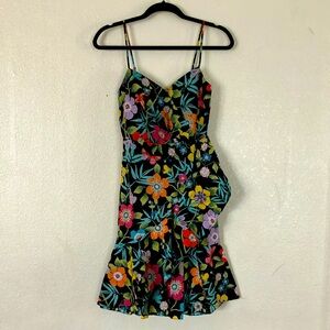 J. Crew X Liberty Floral Ruffle Dress, 0